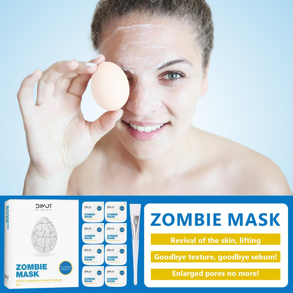 ANCAI Zombie Masque Aloe Vera : hydratation légère et fraîcheur.