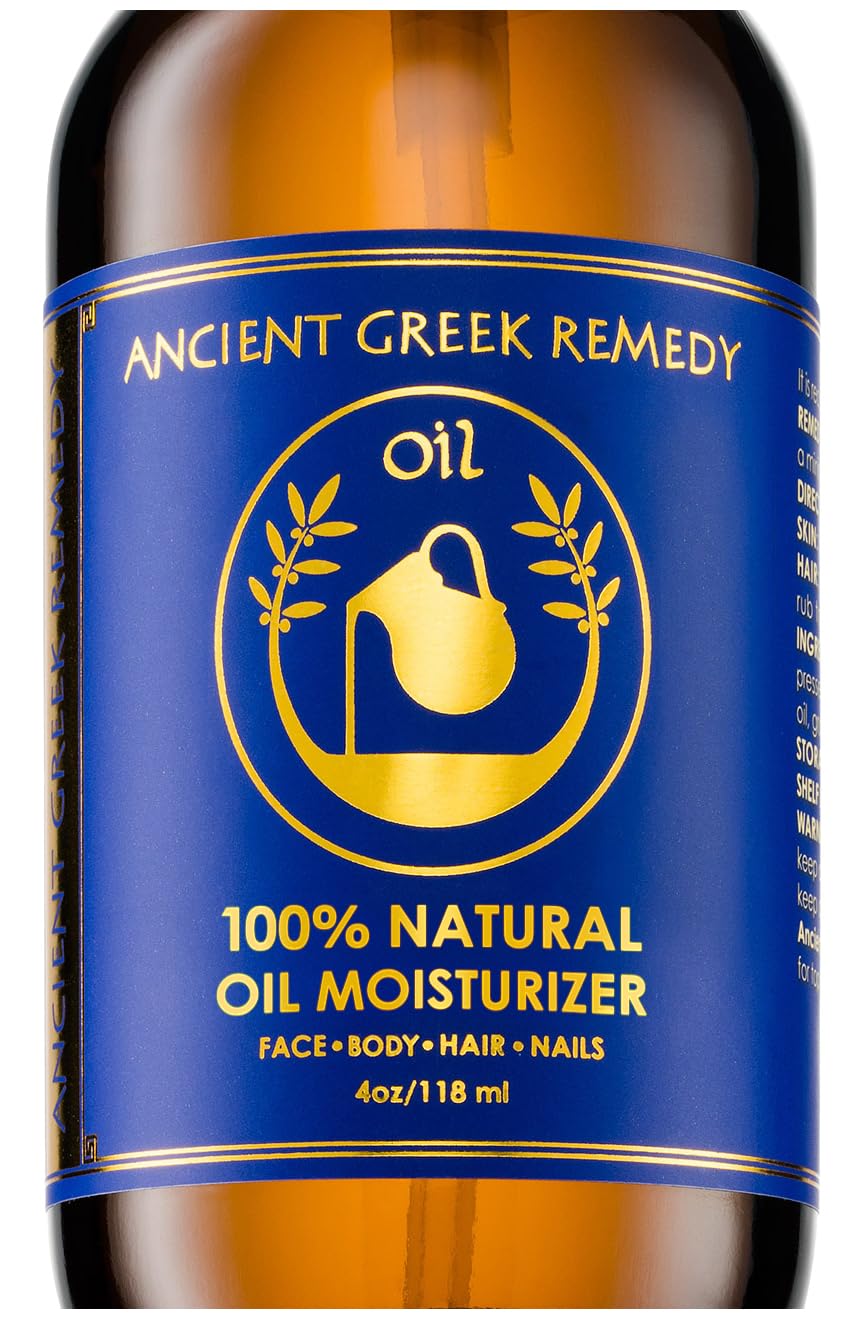 Ancient Greek Remedy huile-corps-apres-douche-bouteille: hydratation durable et douceur.