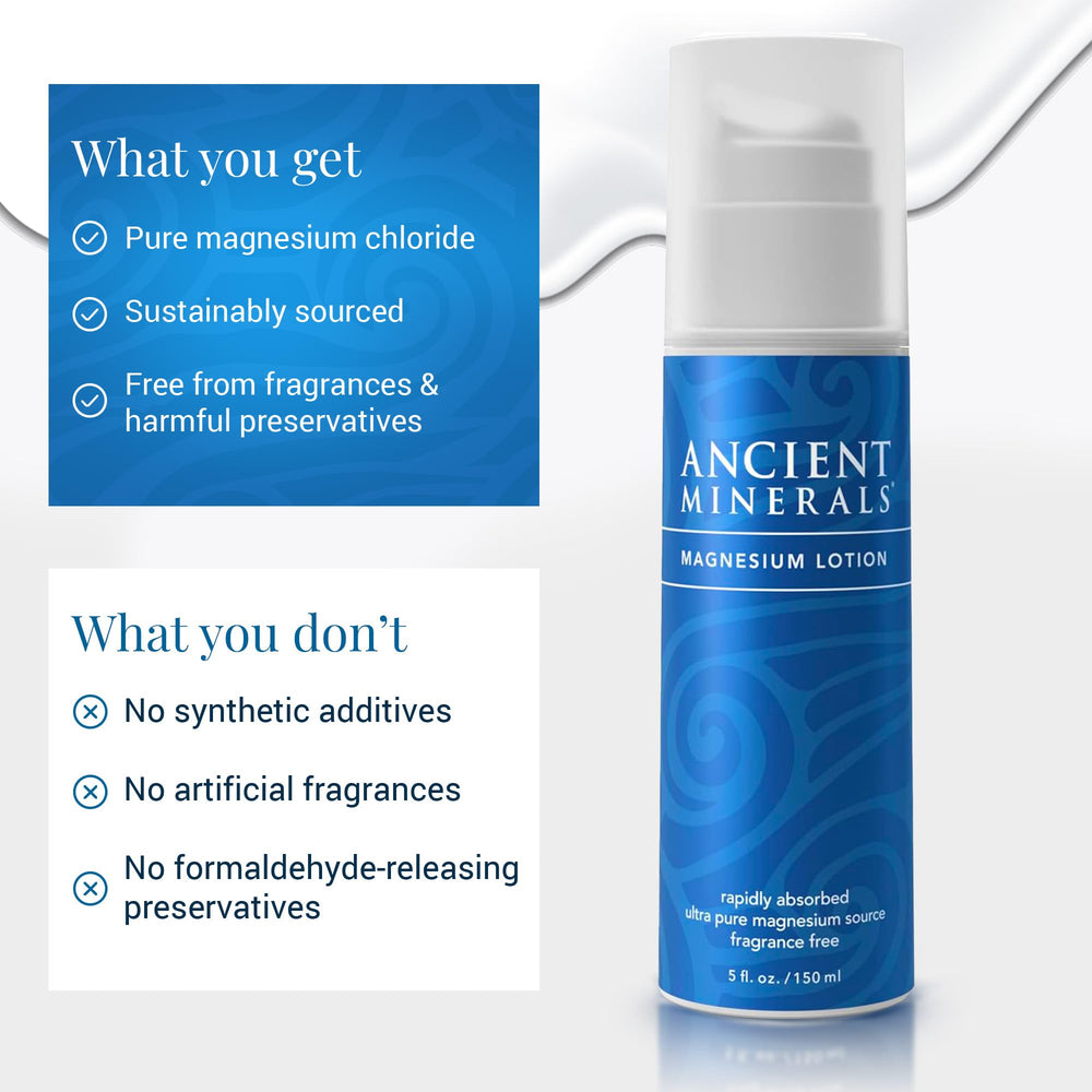 Huile d amande et abricot dans la lotion Ancient Minerals.