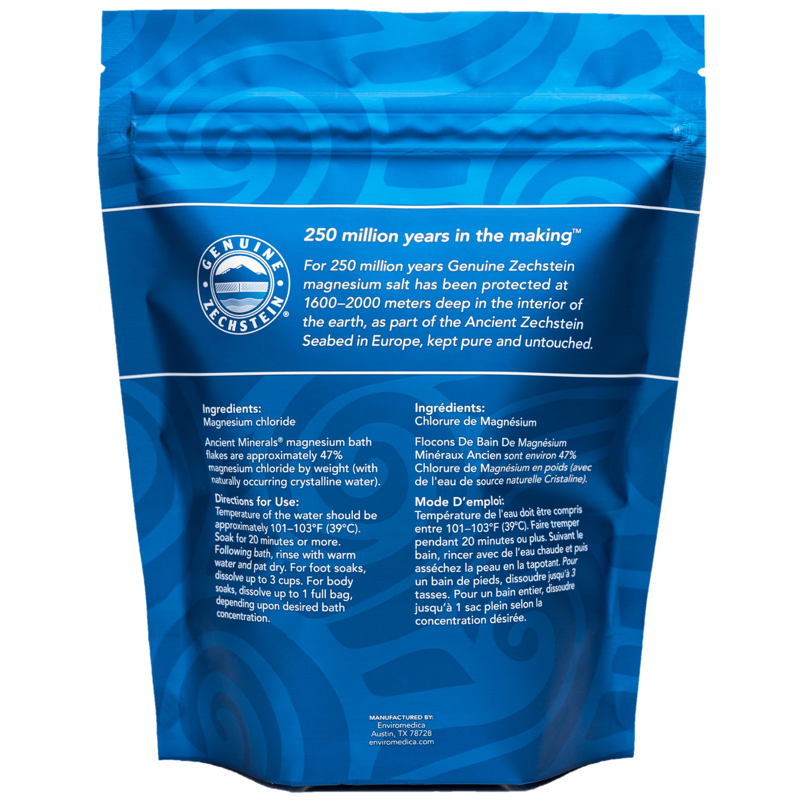 Ancient Minerals Zechstein source pure pour une routine bien-être