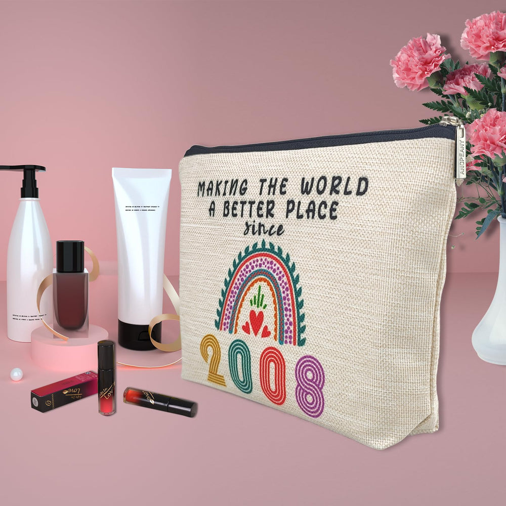 Trousse voyage ancpeany, rangement compact pour accessoires beauté et soins.