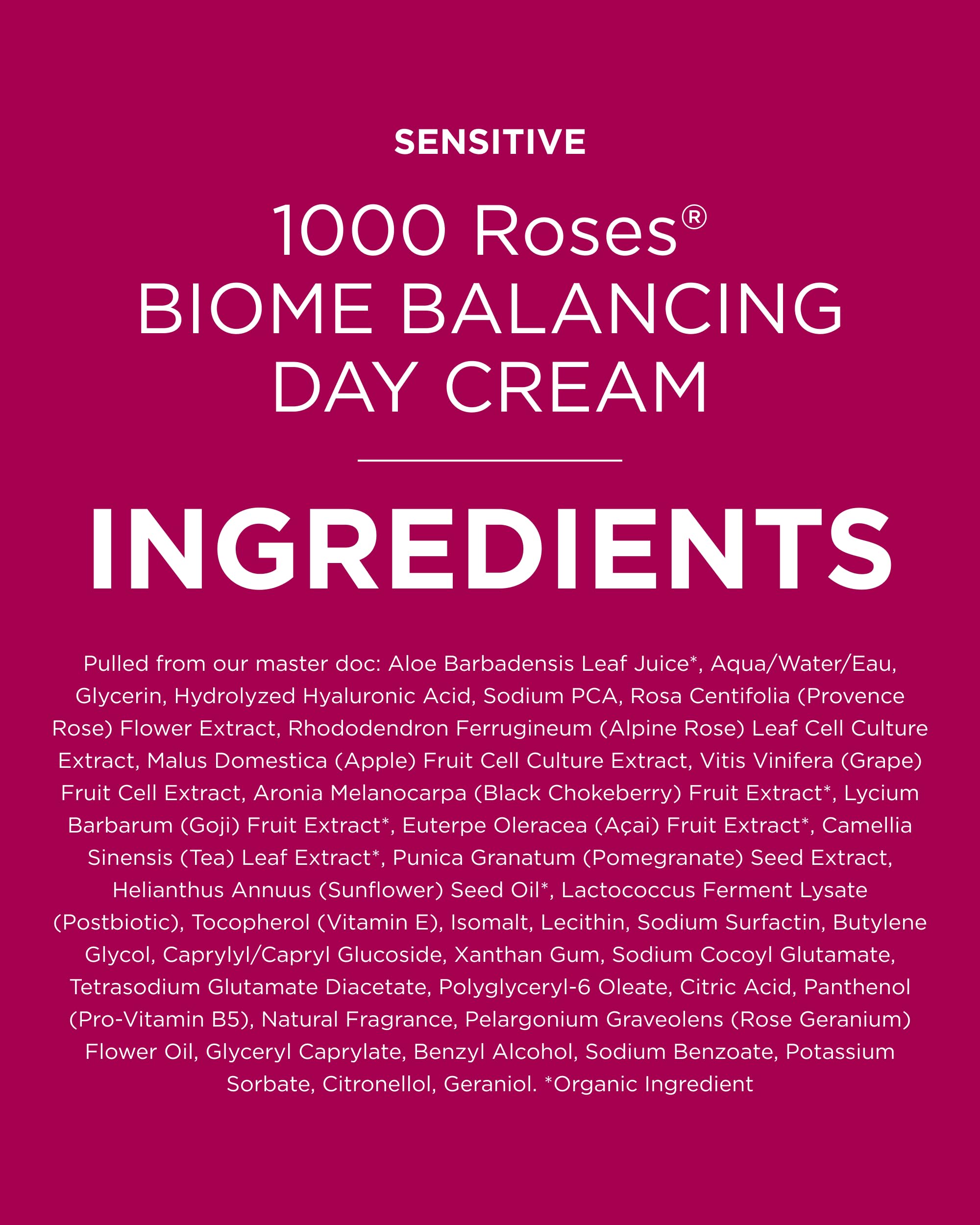 Andalou Naturals 1000 Roses – routine quotidienne simplifiée pour peau sensible.