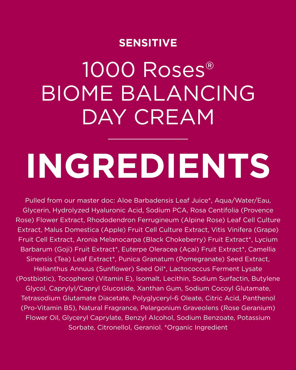 Andalou Naturals 1000 Roses – routine quotidienne simplifiée pour peau sensible.