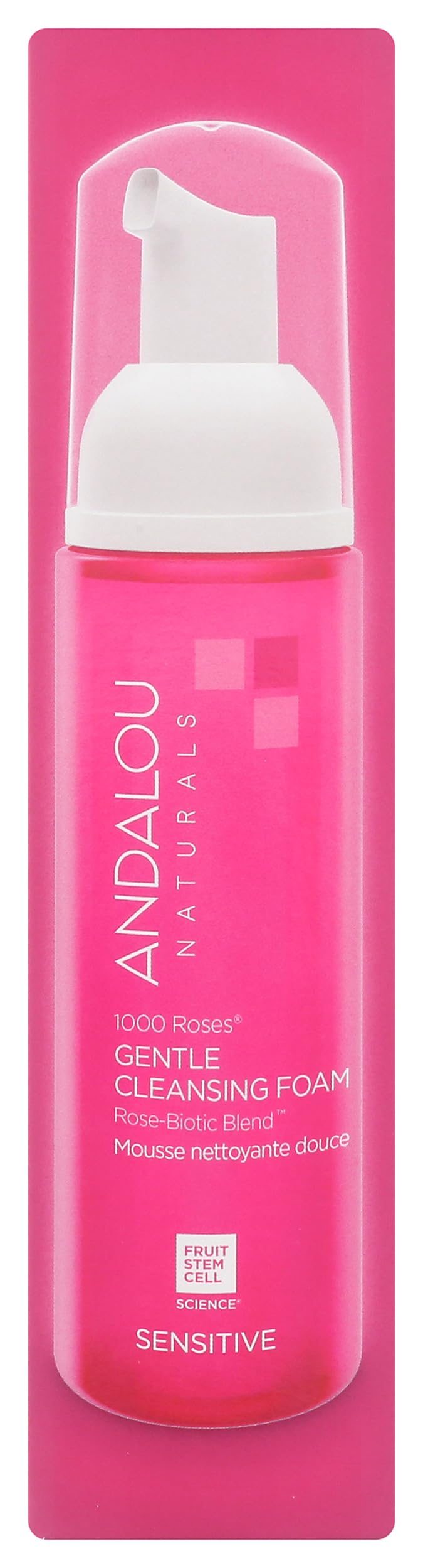 Andalou Naturals 1000 Roses: parfum rose naturel, expérience sensorielle agréable.