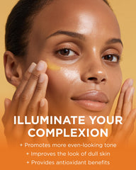 Andalou Naturals Turmeric + C Enlighten Serum: application-serum-visage pour absorption douce et efficace.