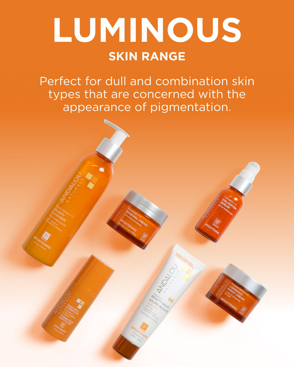 Andalou Naturals Turmeric + C Enlighten Serum: compatible pour tous types de peau, hydratant sans lourdeur.