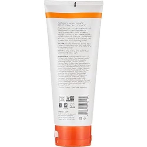 Andalou Naturals complexe de cellules de fruits et huiles nourrissent les cheveux.