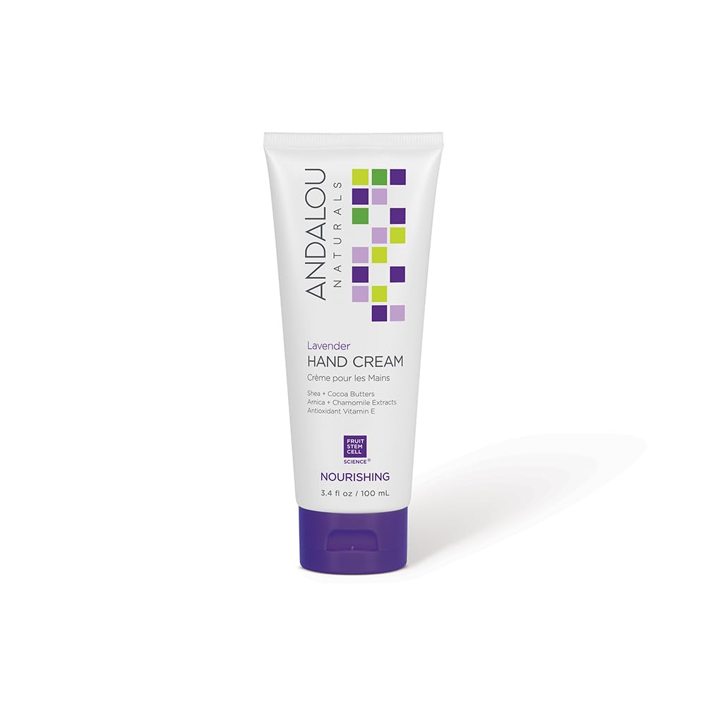 Andalou Naturals Crème mains lavande: hydratation rapide et apaisement des peaux sèches