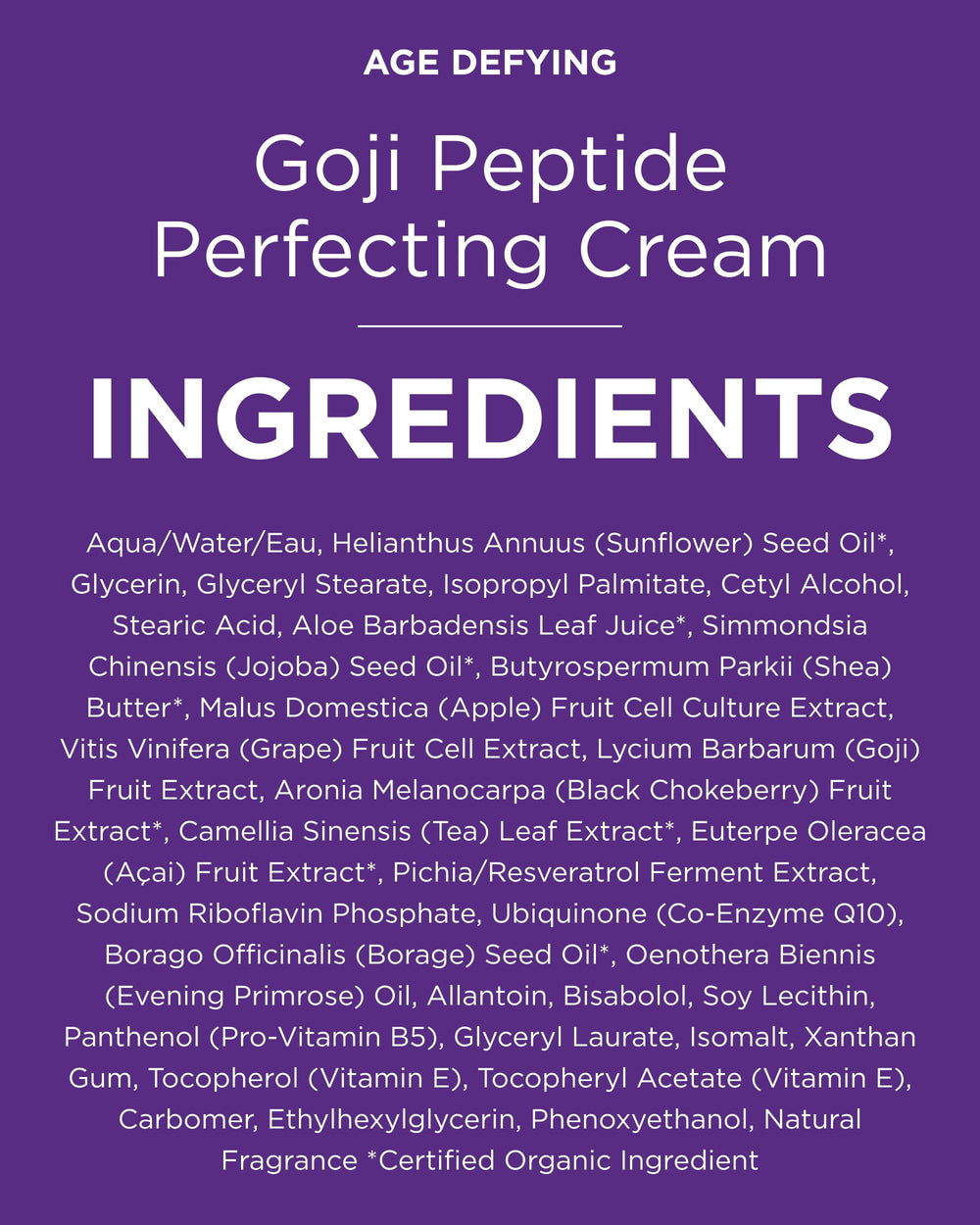Rituel quotidien avec Goji Peptide pour une hydratation légère et durable