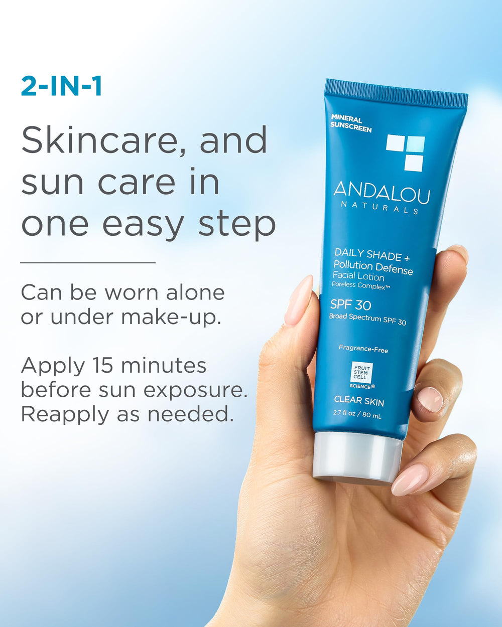 Andalou Naturals ingrédients naturels et sans cruauté, respectueux de l environnement