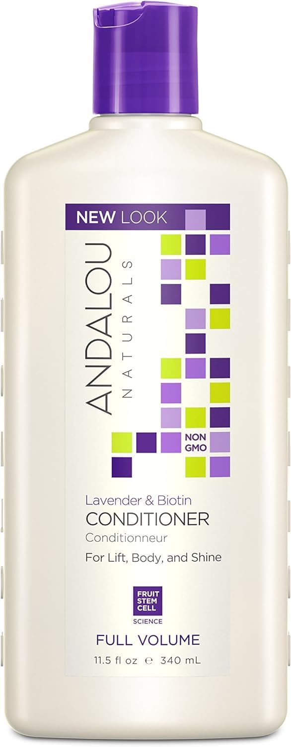Andalou Naturals Lavande – bouteille volume: donne un corps aux cheveux fins