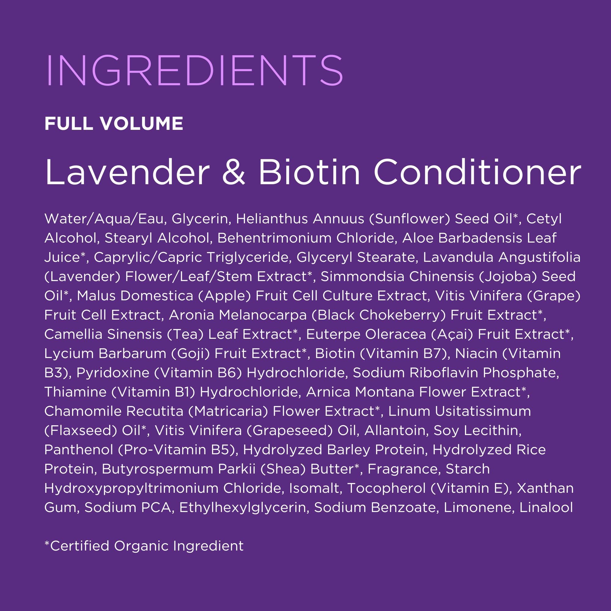 Andalou Naturals Lavande – emballage durable et sans cruauté