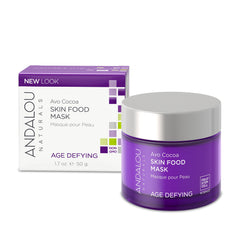 Masque Andalou Naturals Avocat-Cacao dans son emballage, soin nourrissant.