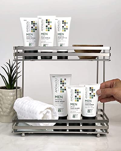 Andalou Naturals Men Refreshing Face Wash : mousse douce et nettoyage efficace