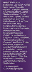 Resveratrol et CoQ10 dans Andalou Naturals pour énergie et tonicité de la peau.