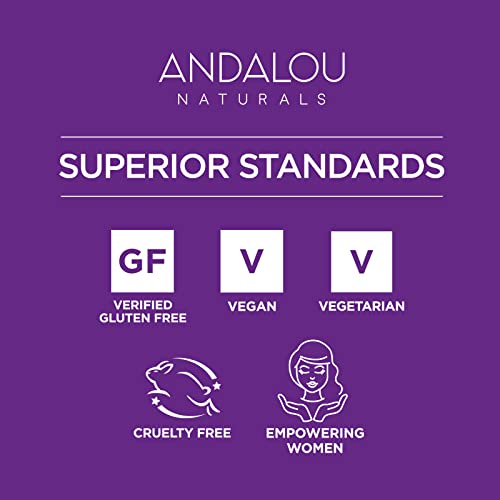 Andalou Naturals Serum, texture légère et hydratante pour peau douce.