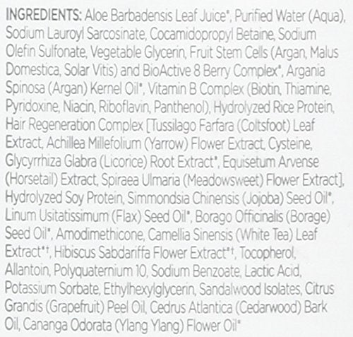Emballage recyclable du Shampoing Andalou Naturals Argan Stem Cell Anti-Âge.