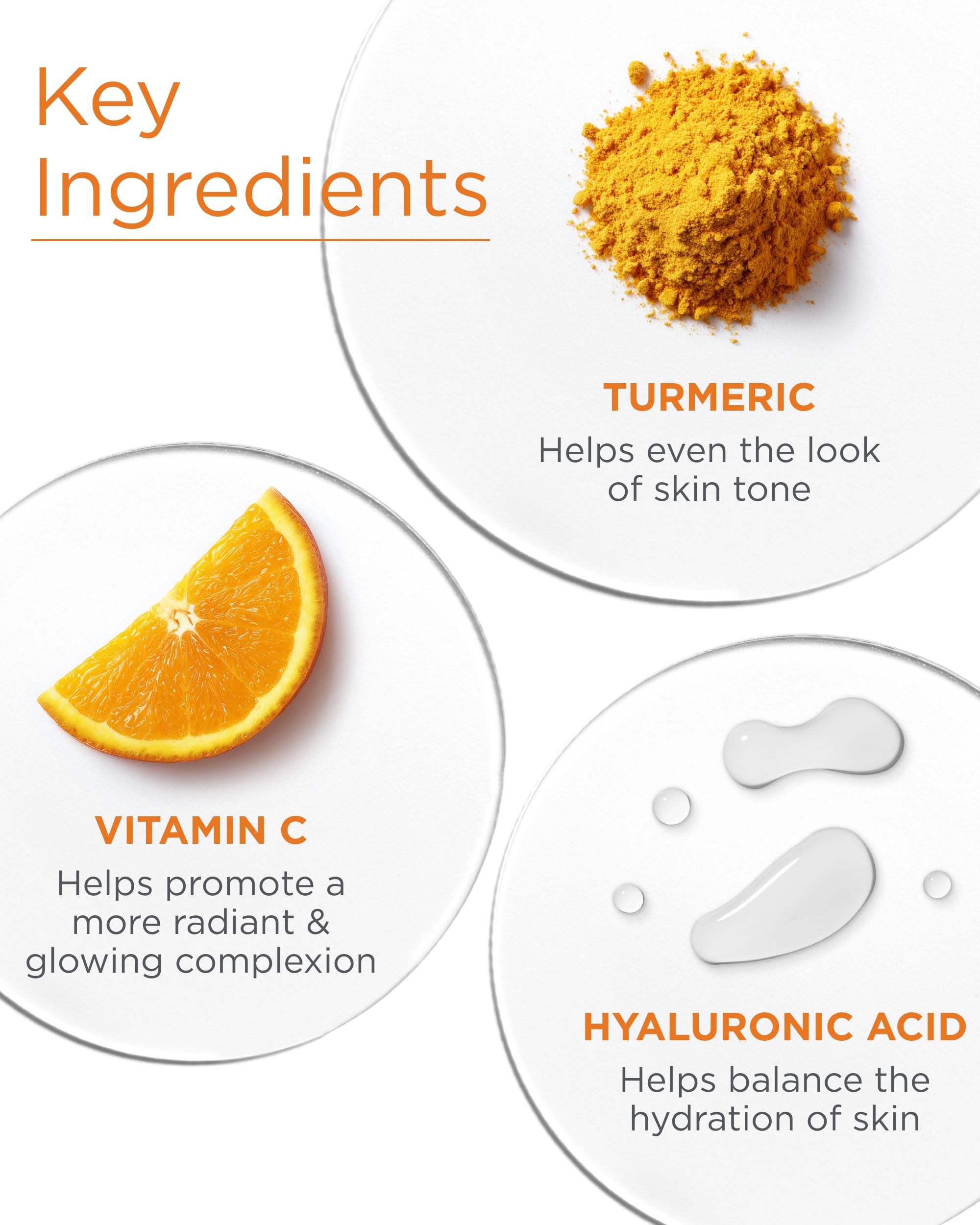 Andalou Naturals Turmeric + C Enlighten Serum: vitamine C illumine le teint et peut aider à l’uniformiser.