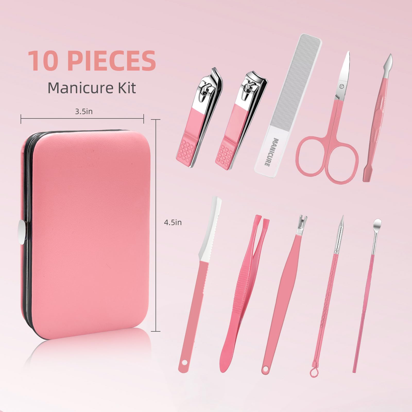 Les ciseaux à ongles Andrea-rose, offrent une coupe précise pour des ongles soignés en déplacement.