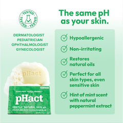 Extrait naturel de menthe pHact, parfum frais et stimulant