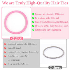 Anezus elastiques cheveux multicolores – accessoire polyvalent et coloré