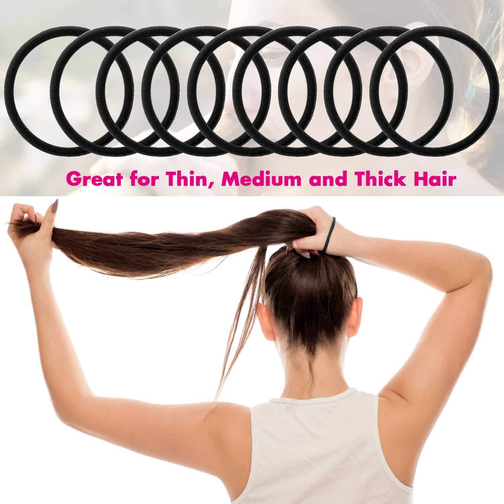 Anezus élastiques cheveux noirs, idéal pour partager et offrir en cadeau.