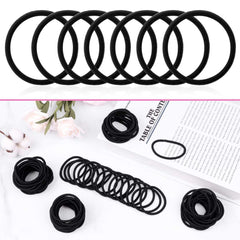 Anezus élastiques cheveux noirs, élastique durable sans accroche.