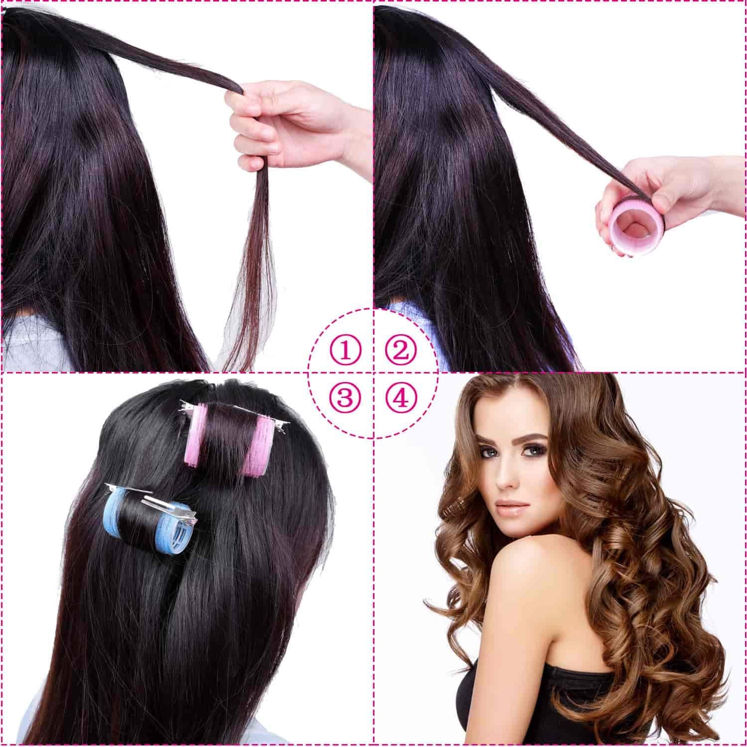Pinces cheveux Anezus 12 pièces pour sécuriser les rouleaux efficacement