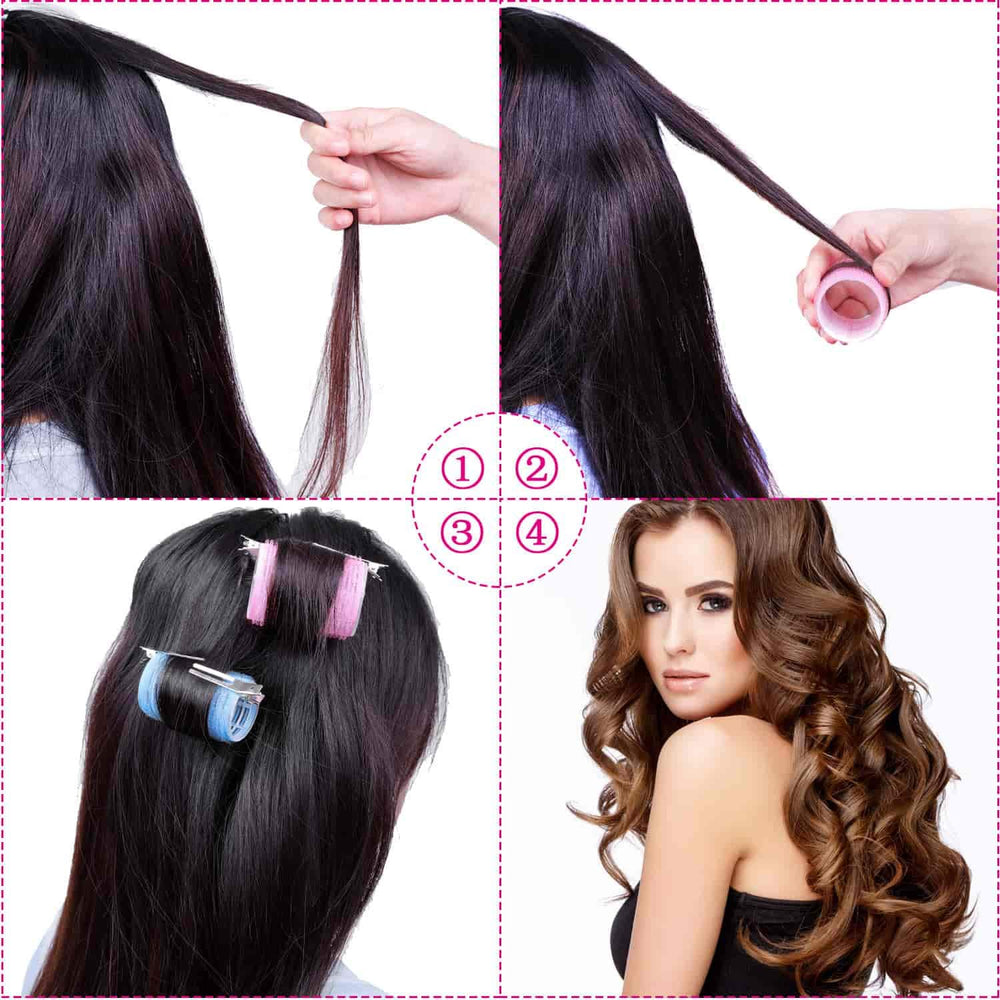Pinces cheveux Anezus 12 pièces pour sécuriser les rouleaux efficacement