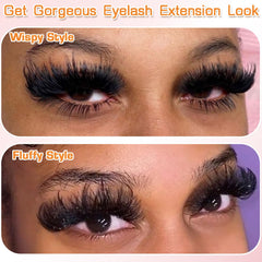 Anforlin lash bond et seal: fixation durable pour extensions