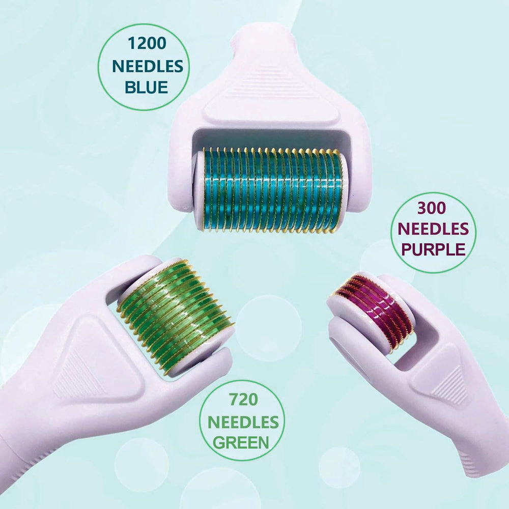 Angel Kiss derma roller for scalp supports healthier-looking roots.
