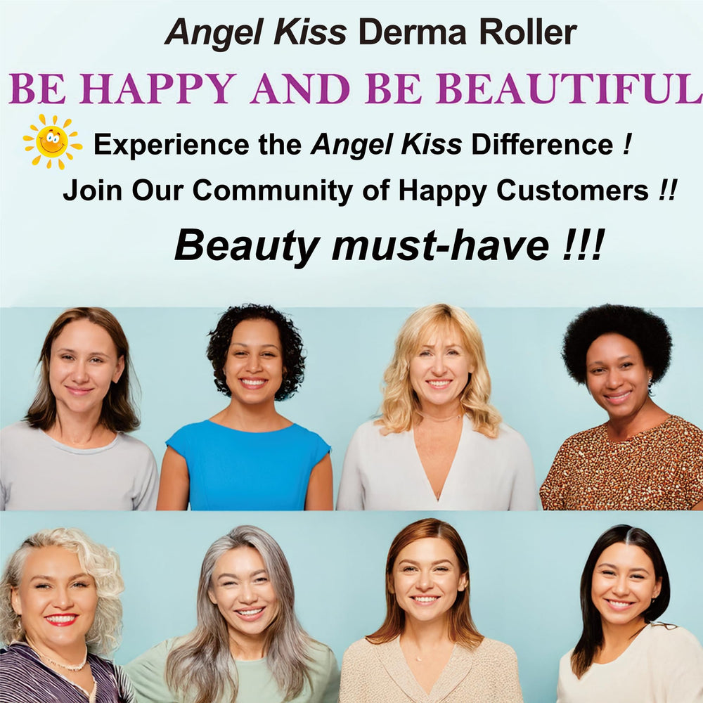 Angel Kiss Derma Roller Advanced 5 - avec sérum pour optimiser l’efficacité