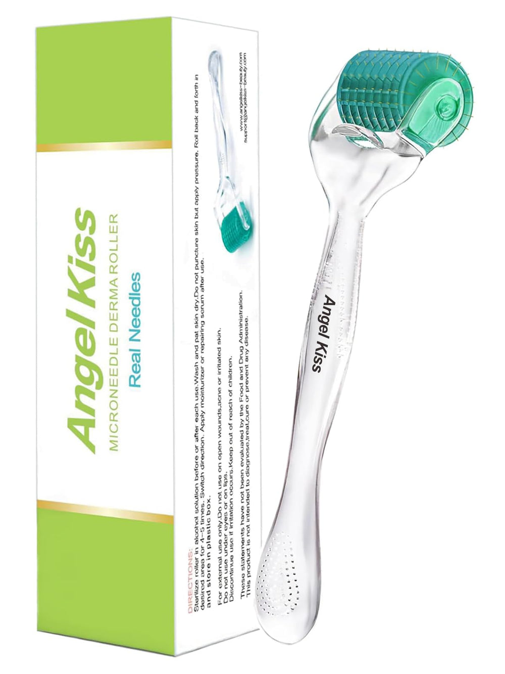 Angel Kiss Derma Roller Advanced 5 - vue visage pour peau plus lumineuse et lisse
