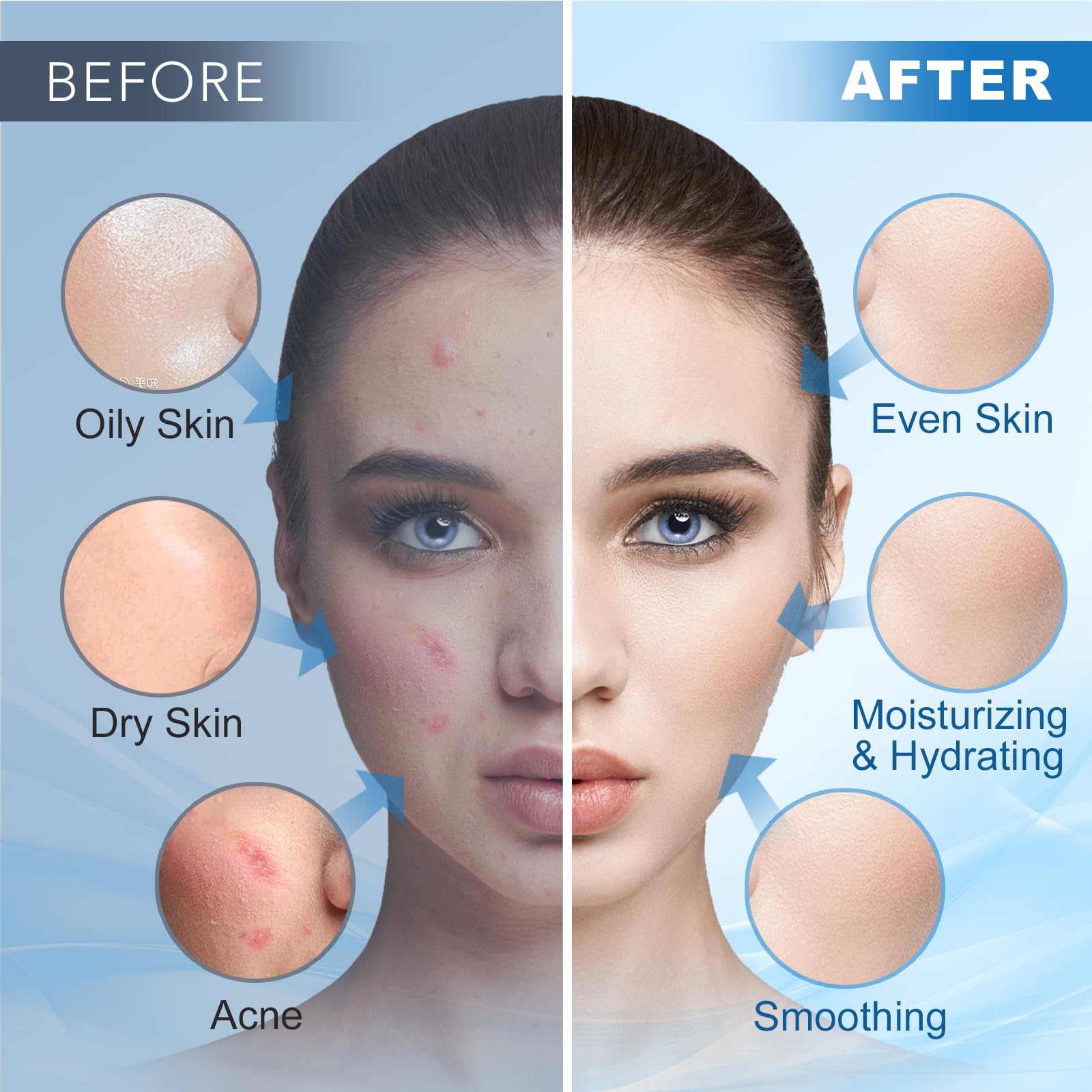 Angeland masque gel retrait doux: décollement facile et sans effort