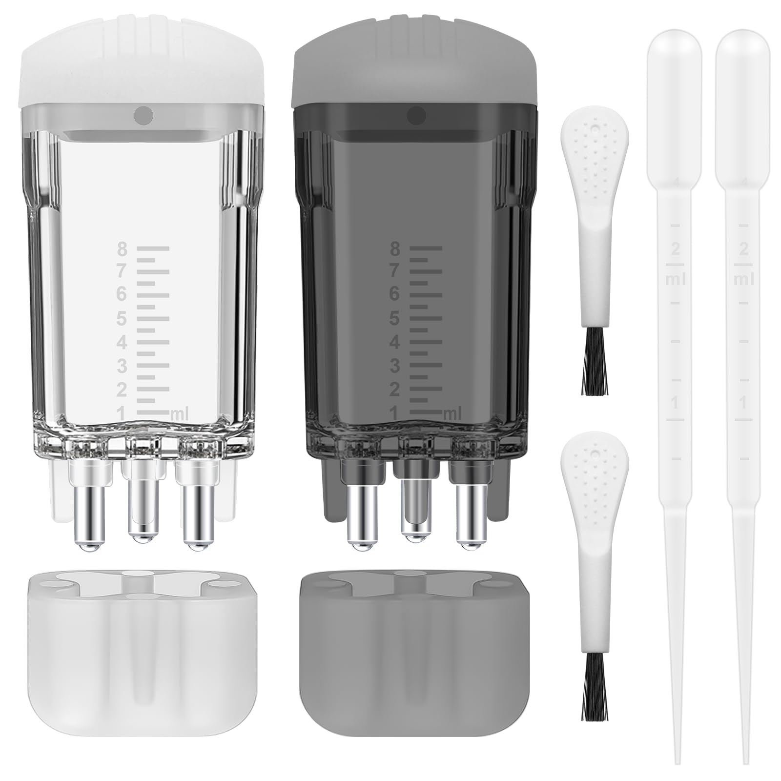 Anglecai applicateur Minoxidil pour une application précise sur le cuir chevelu.