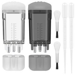 Anglecai applicateur Minoxidil pour une application précise sur le cuir chevelu.