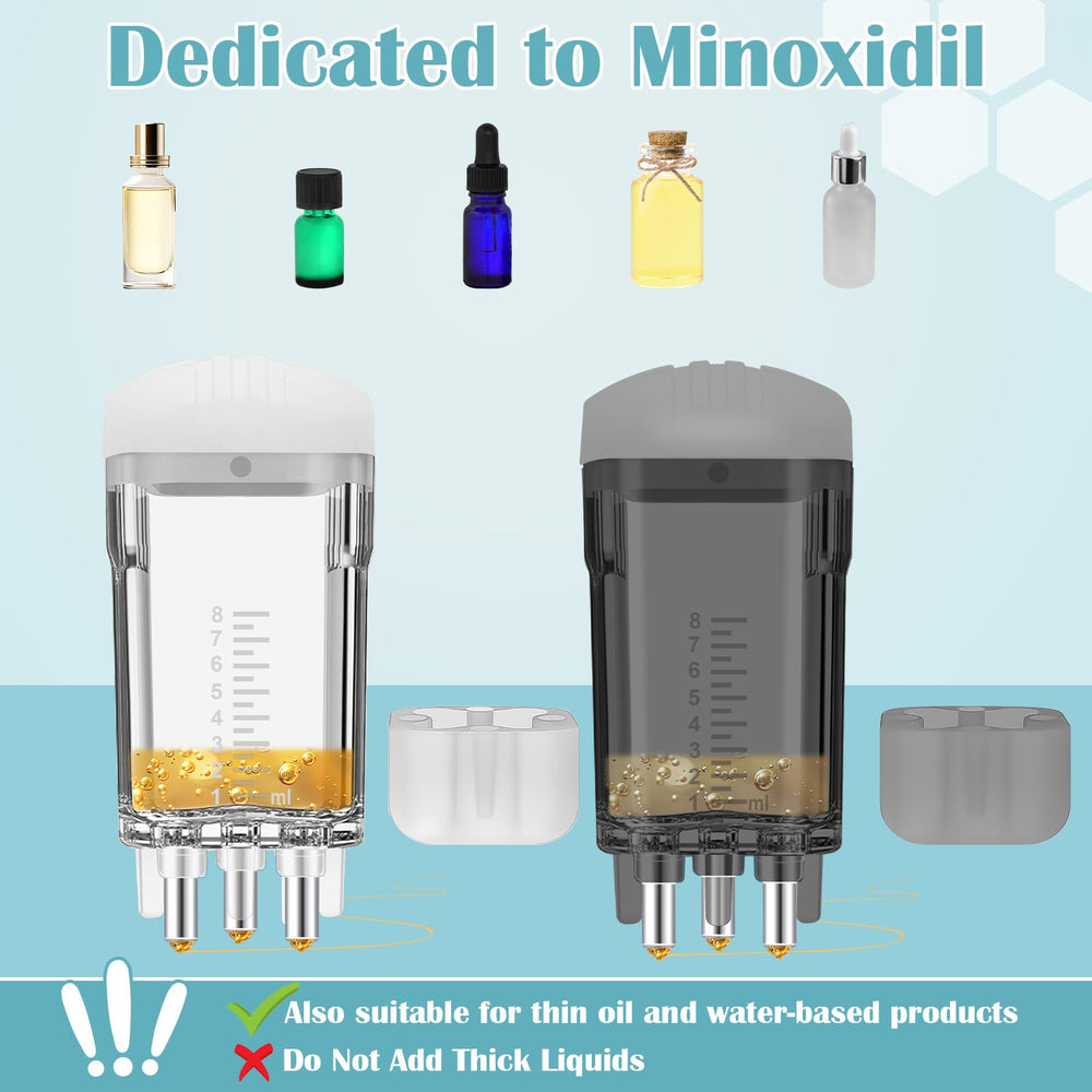 Anglecai ensemble 2 pièces Minoxidil, pratique en déplacement.