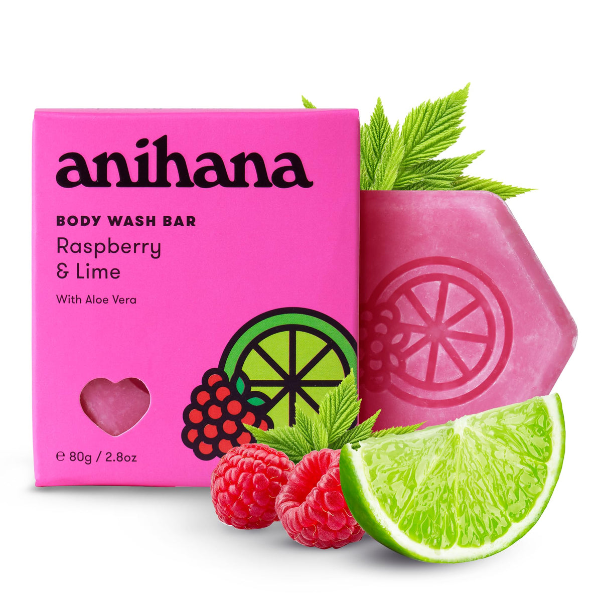 Barre-douche ANIHANA au coco et aloe pour hydratation.