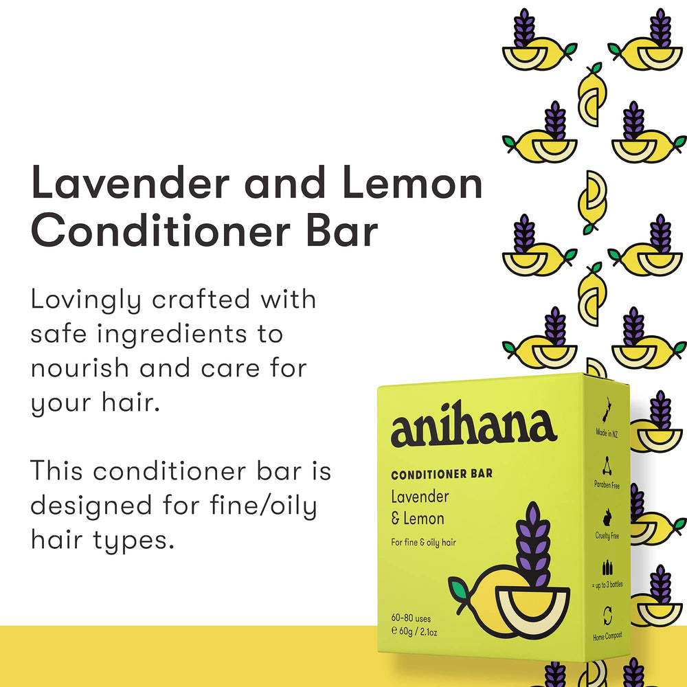 ANIHANA Conditioner Bar – volume: cheveux visiblement plus volumineux et légers.