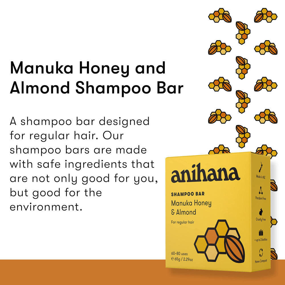 Shampoo-bar ANIHANA dans la main, utilisation simple et pratique