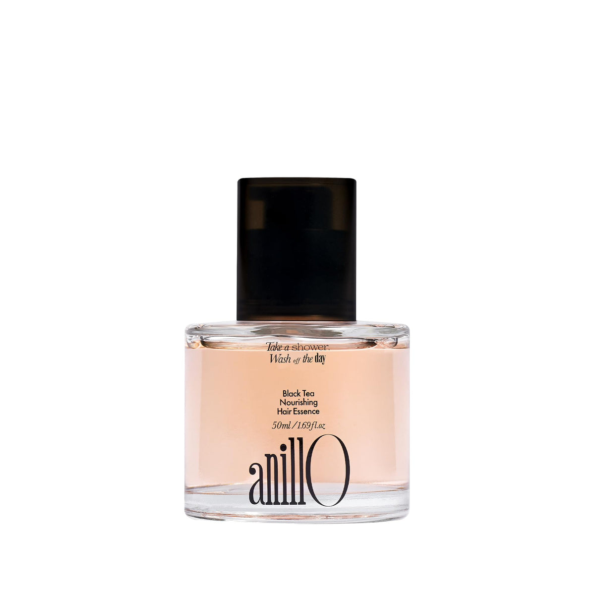 ANILLO essence-cheveux thé noir en bouteille pour nourrir les longueurs.