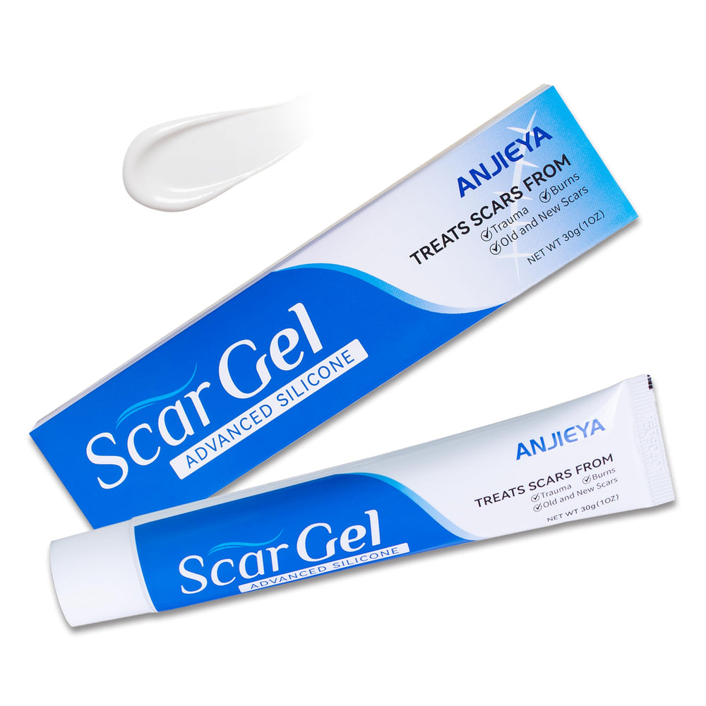 ANJIEYA Gel Silicone pour cicatrices, bouteille: hydratation ciblée pour peau plus lisse