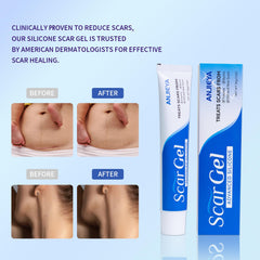 ANJIEYA Gel Silicone – visage et cicatrices, utilisation sur diverses zones