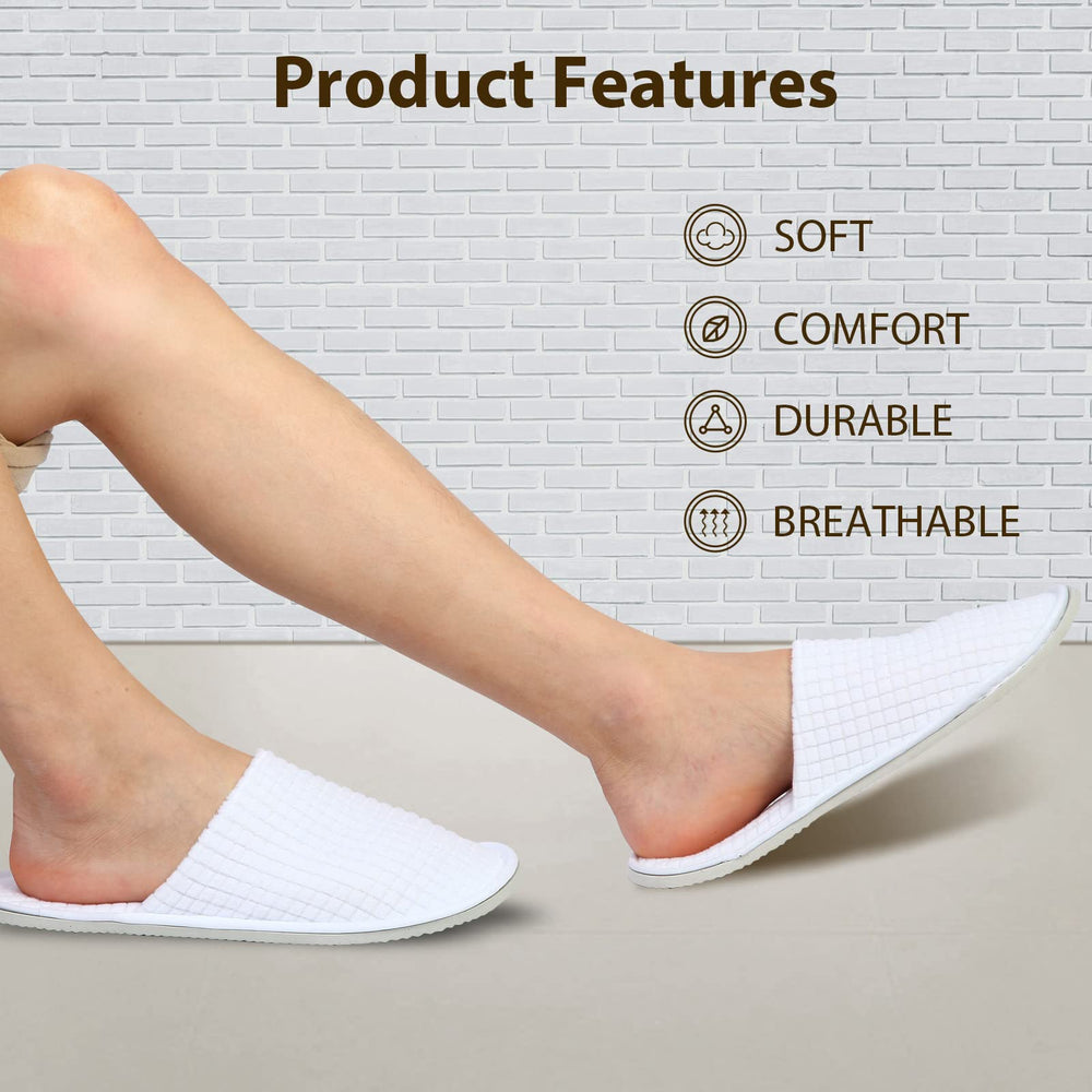 Anmerl emballage individuel de chaussons — hygiène garantie à l'arrivée.