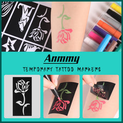 Anmmy gabarits-tatouage-grands-77: modèles variés pour designs temporaires.