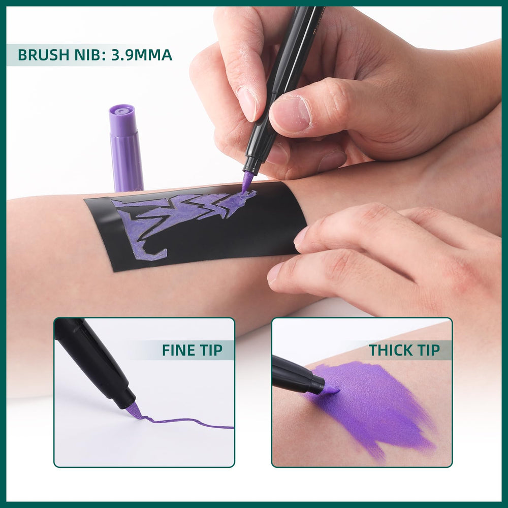 Anmmy utilisation-facile-tatouage-peau: application simple pour enfants et adultes.