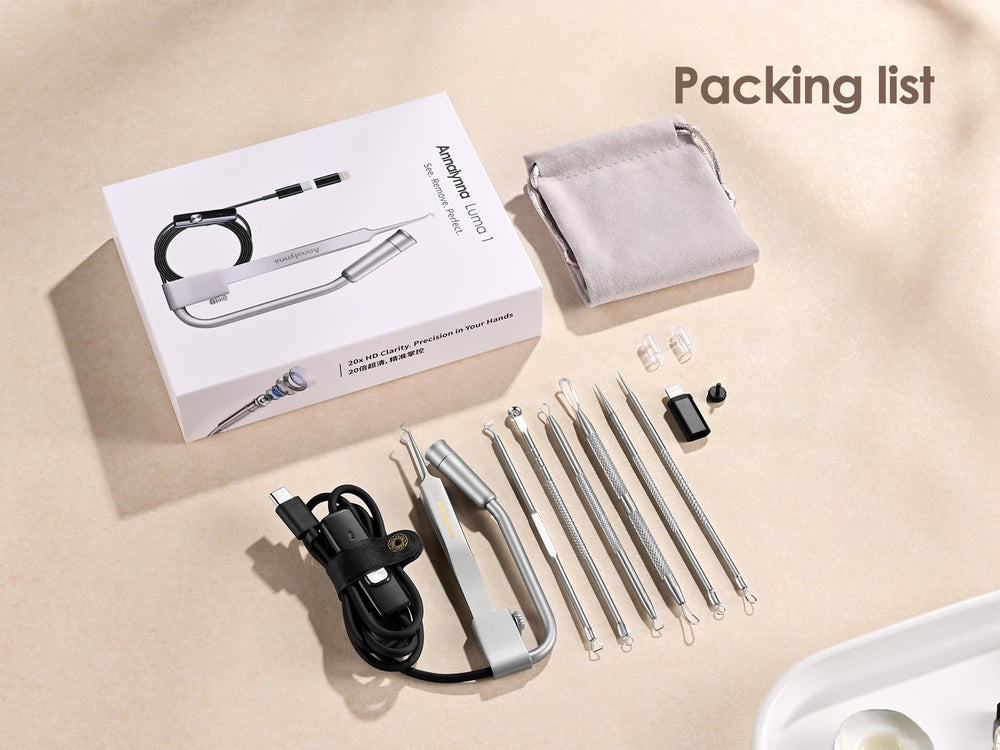 Annalynna Luma 1 pointe ultra-fine 0,08 mm minimise les dommages potentiels.