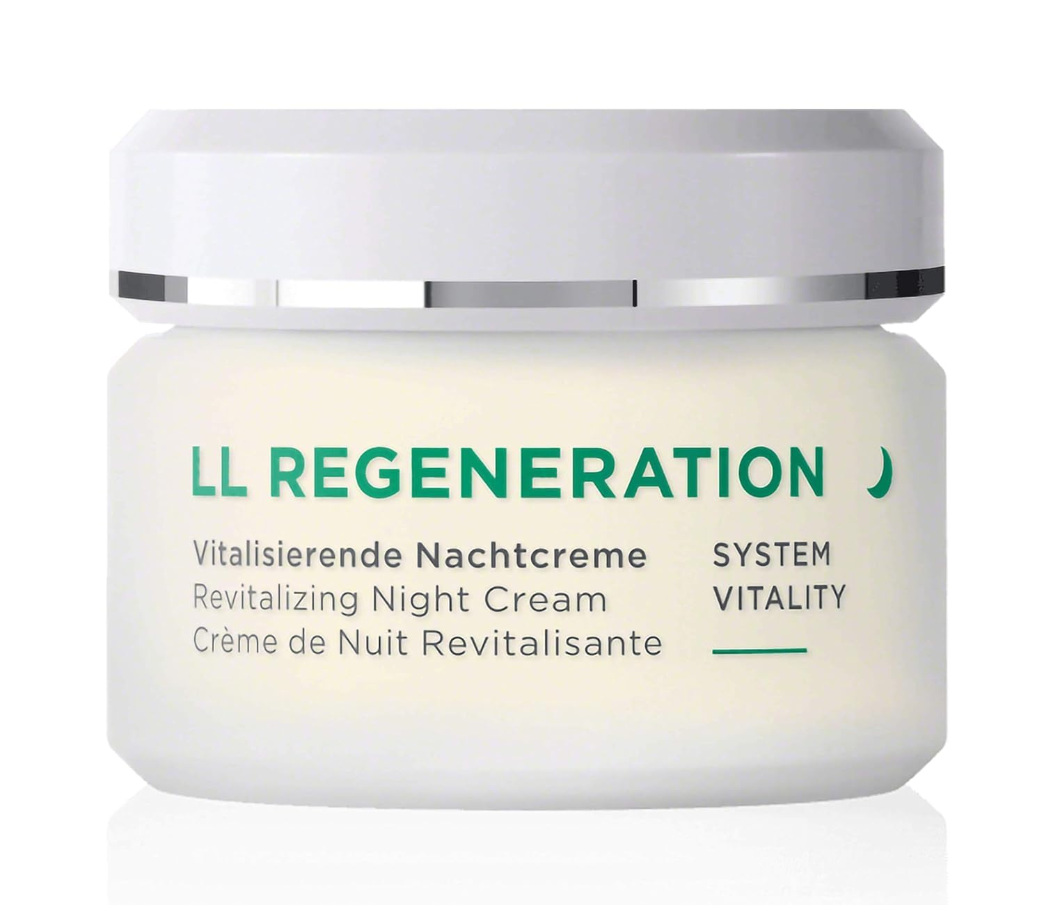 ANNEMARIE BÖRLIND Crème Nuit Régénération: pot visible, hydratation nocturne réconfortante.