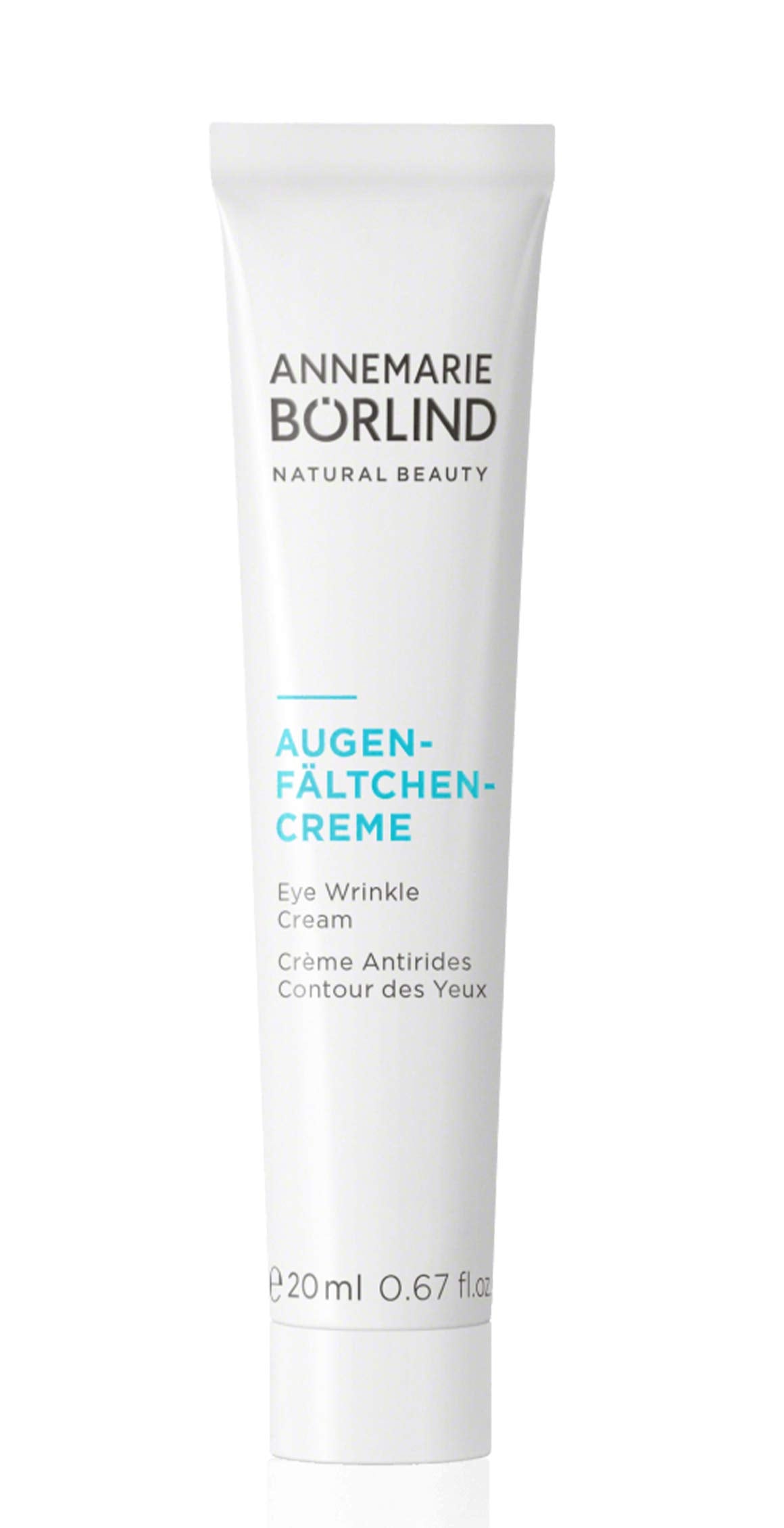 ANNEMARIE BÖRLIND – crème contour des yeux, bouteille élégante et douceur pour la peau.