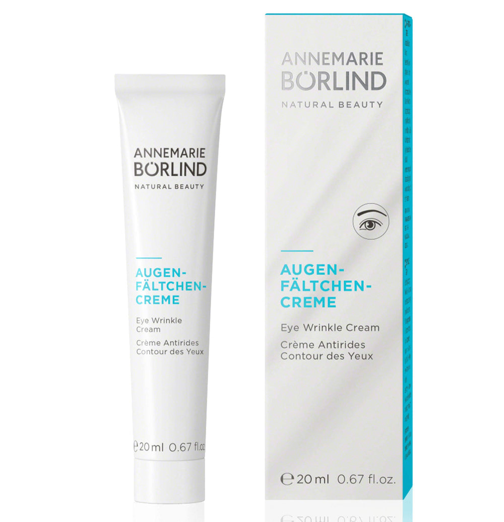 Texture onctueuse de la crème contour des yeux ANNEMARIE BÖRLIND, absorption rapide.